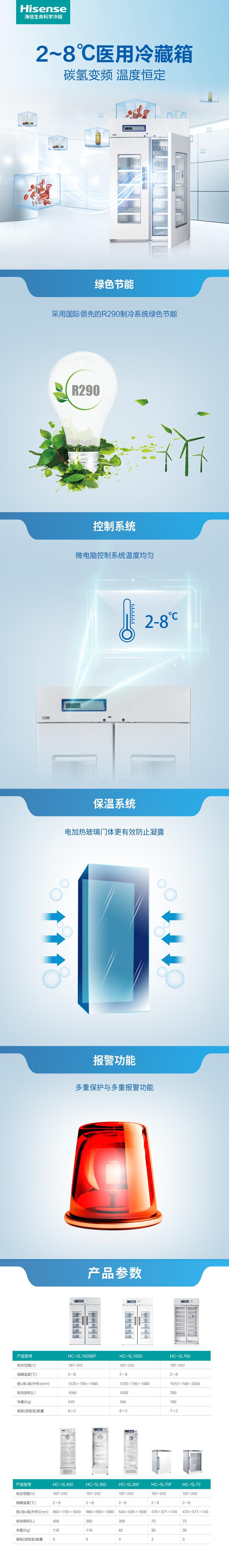 2-8℃药品冷藏箱